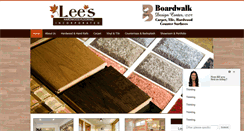 Desktop Screenshot of leeshardwoodflooring.com